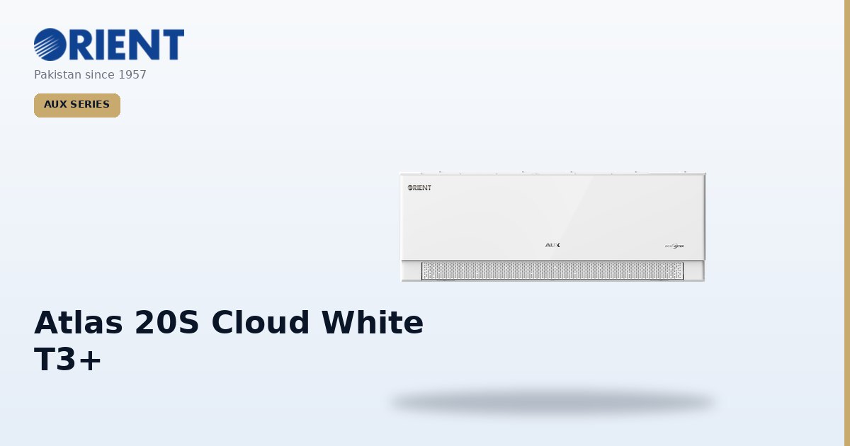 Atlas 20S Cloud White T3+