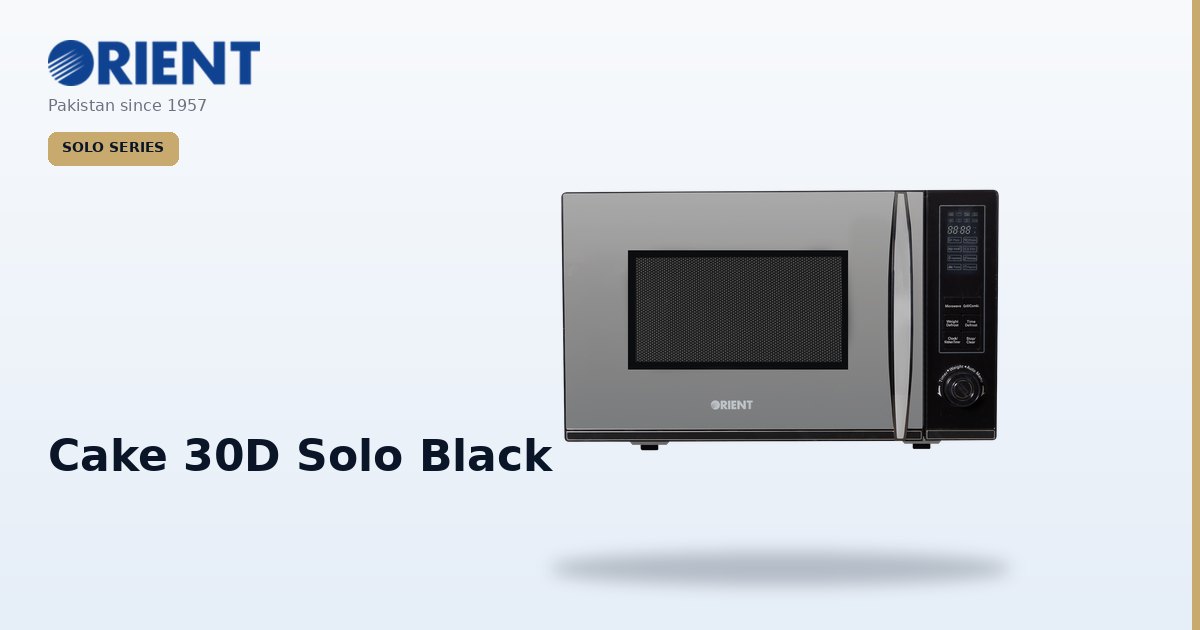 Cake 30D Solo Black