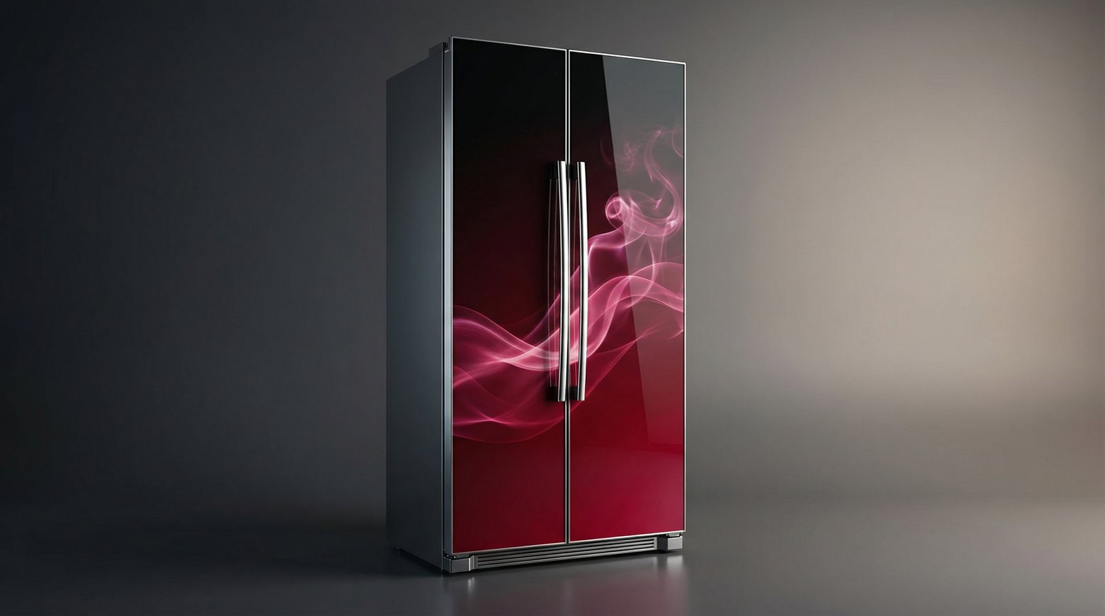 Crystal Glass Door Refrigerator