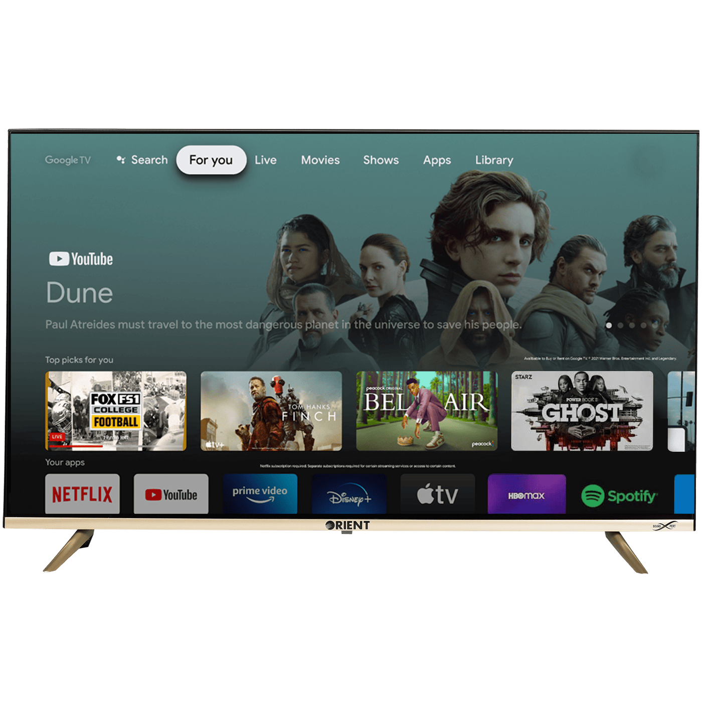 Vision 43S UHD Gold