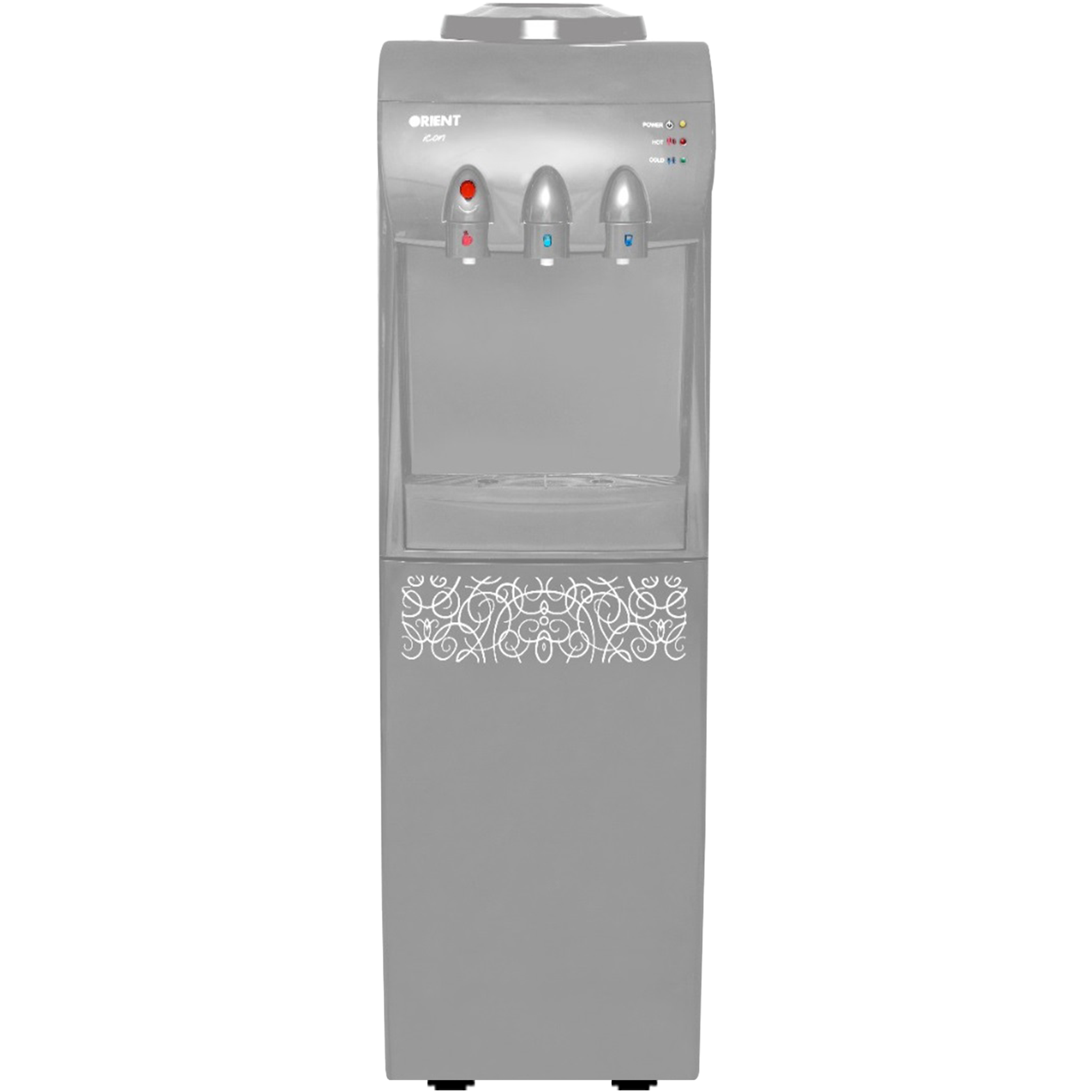 Icon 3 Taps Grey Water Dispenser